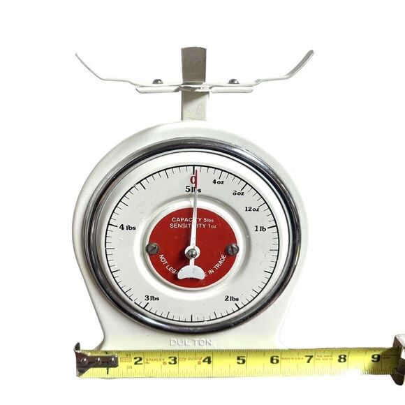 VTG Dulton 5 lb Metal Kitchen Scale 107 READ DESCRIPTION - Picture 8 of 10